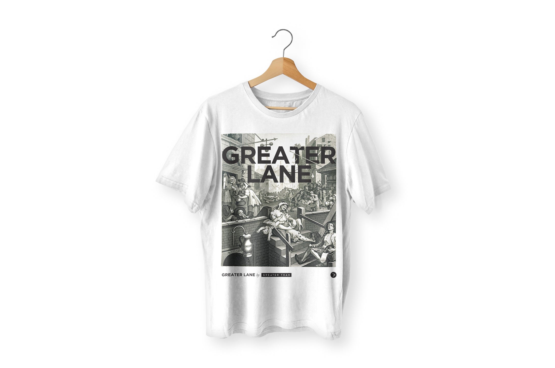 Greater Lane T-shirt. Unisex.